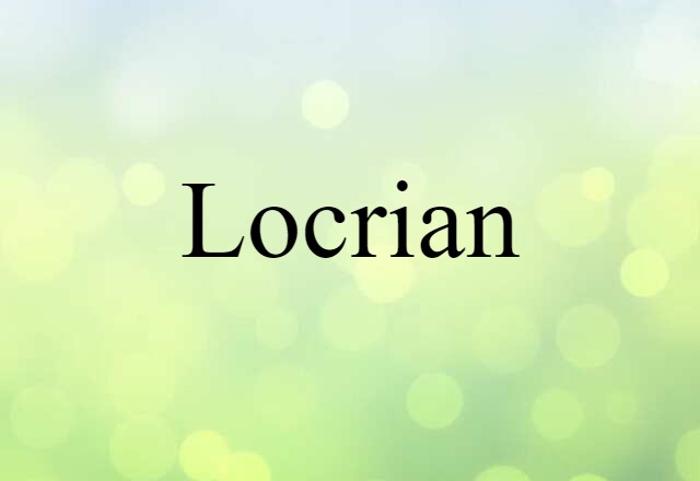 Locrian