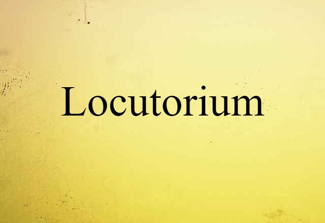 locutorium