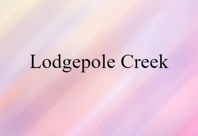 Lodgepole Creek