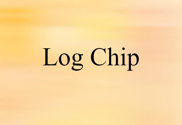 log chip