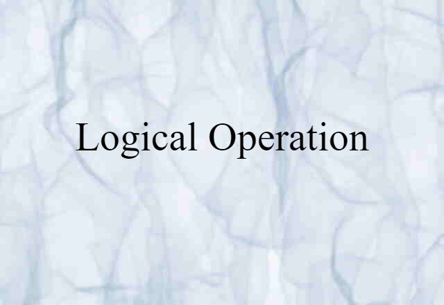 logical operation