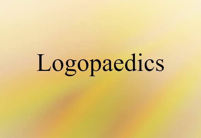 logopaedics