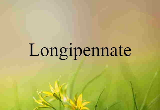 longipennate