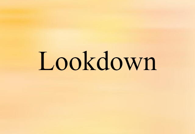 lookdown