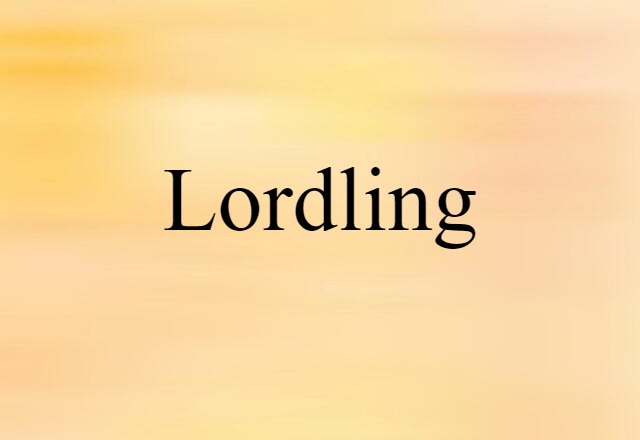 lordling