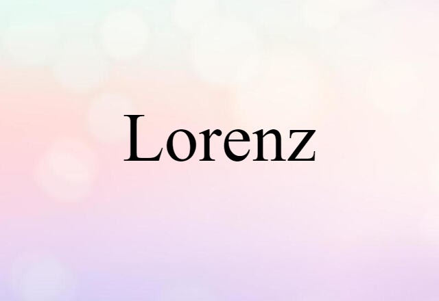 Lorenz