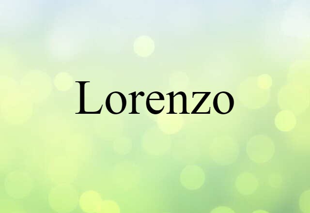 Lorenzo