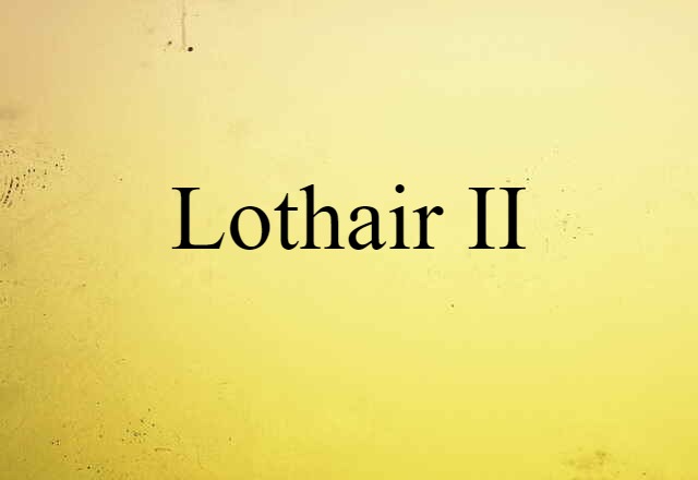 Lothair II