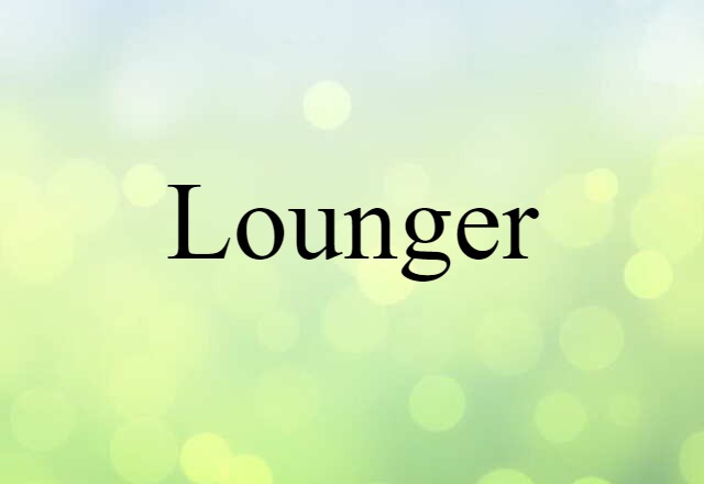 lounger