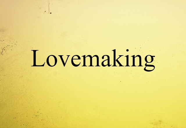 lovemaking