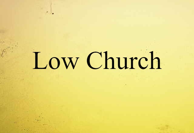 Low Church