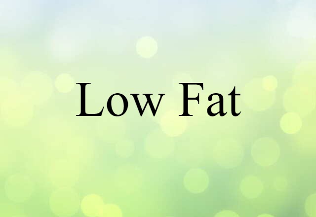 low-fat