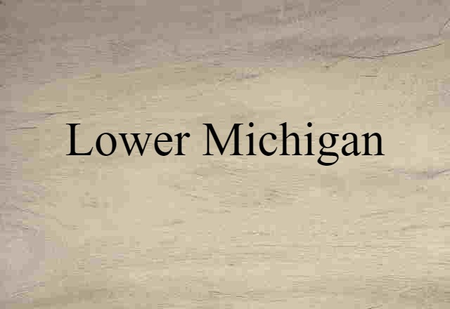 Lower Michigan