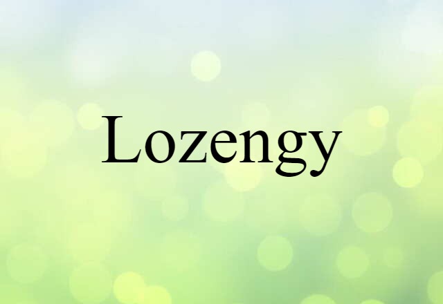 lozengy