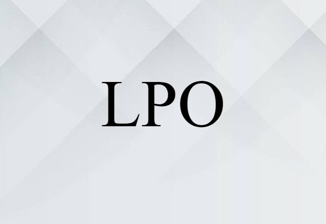 LPO