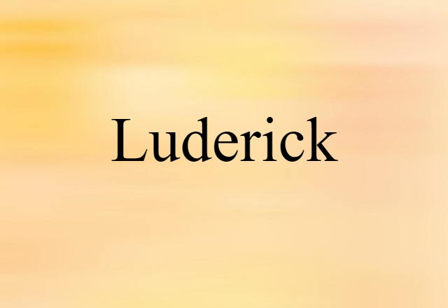 luderick