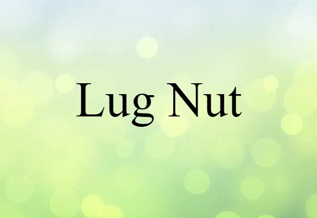 lug nut