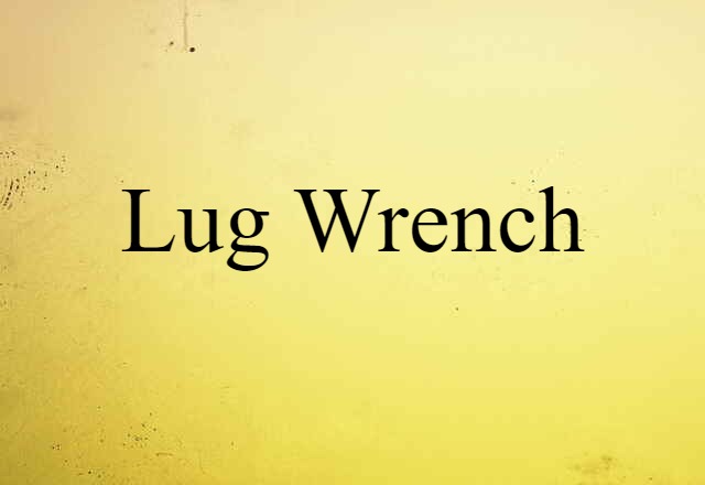 lug wrench