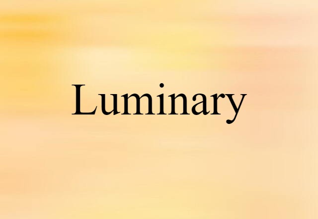 luminary