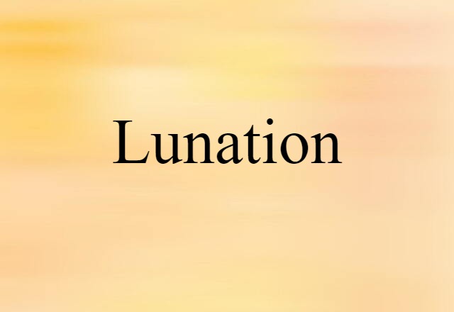 lunation