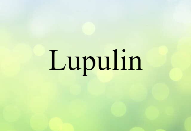 lupulin