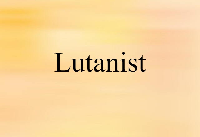 lutanist