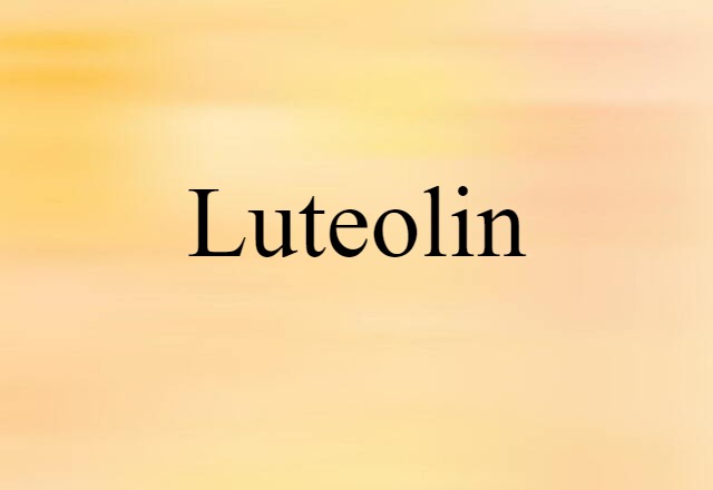 luteolin