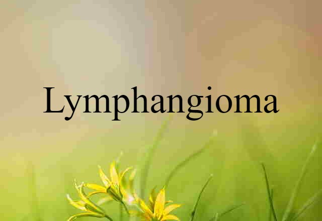 lymphangioma