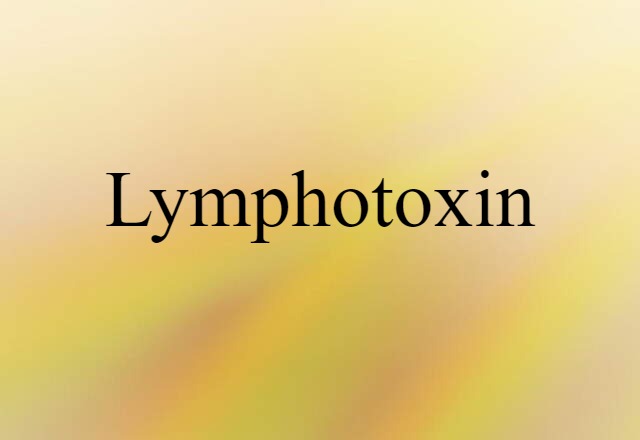 lymphotoxin