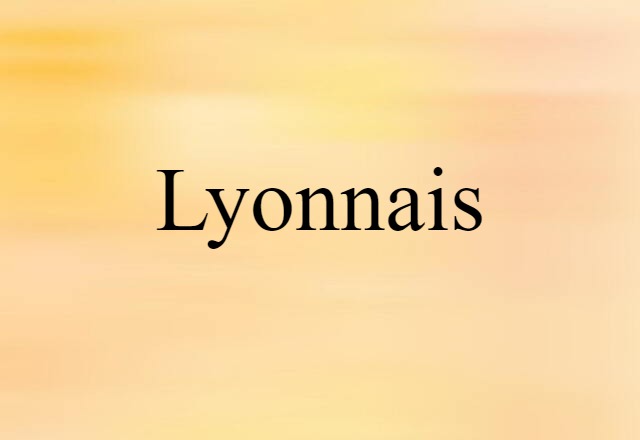 Lyonnais