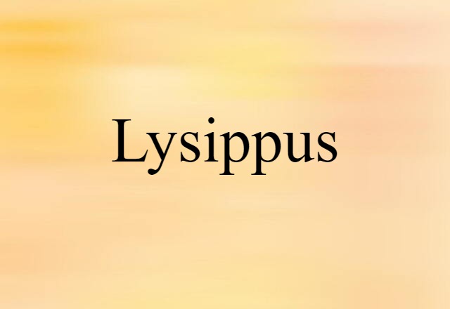 Lysippus