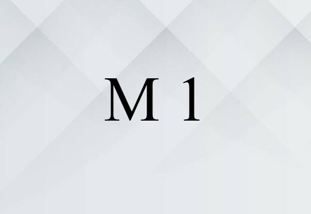 M-1