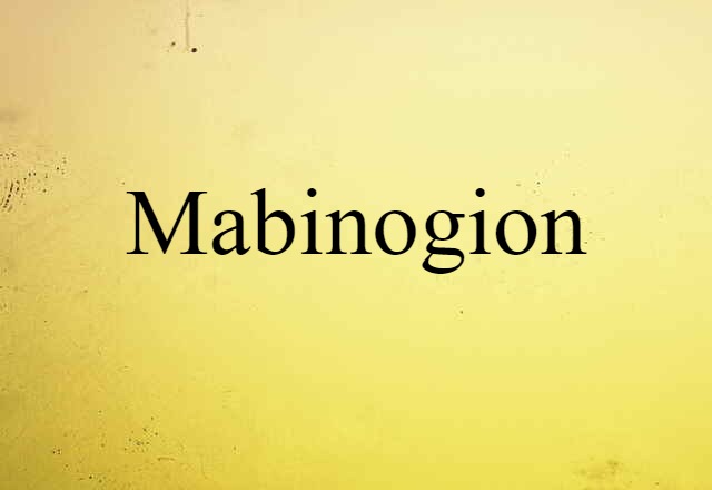 Mabinogion