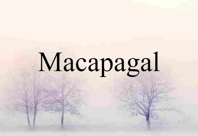 Macapagal