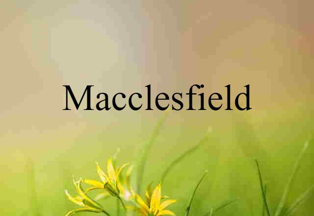 Macclesfield