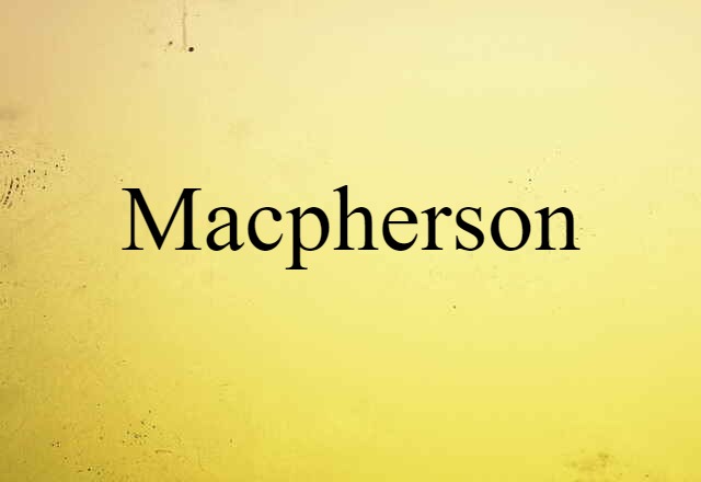 Macpherson