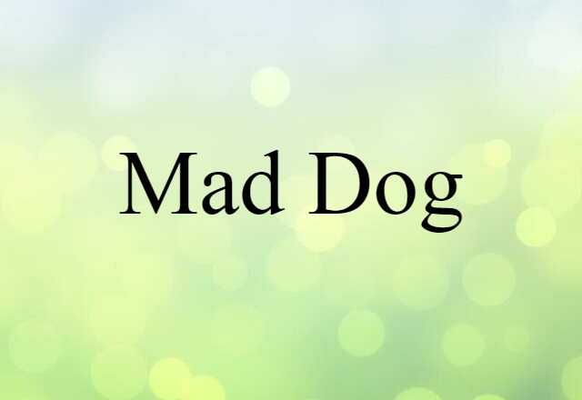 mad-dog