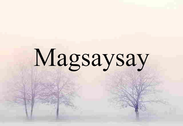 Magsaysay