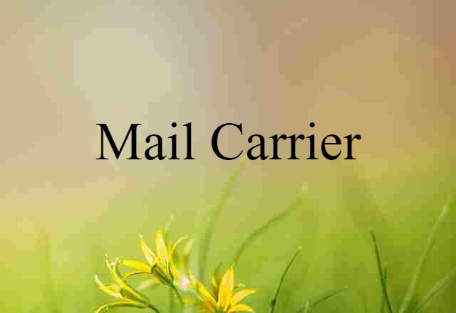 mail carrier