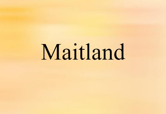 Maitland