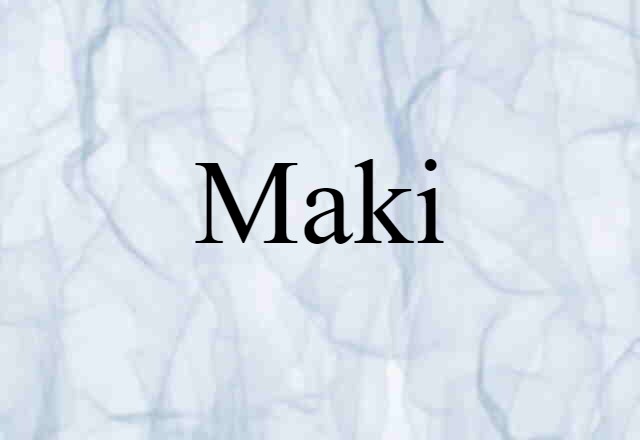 maki