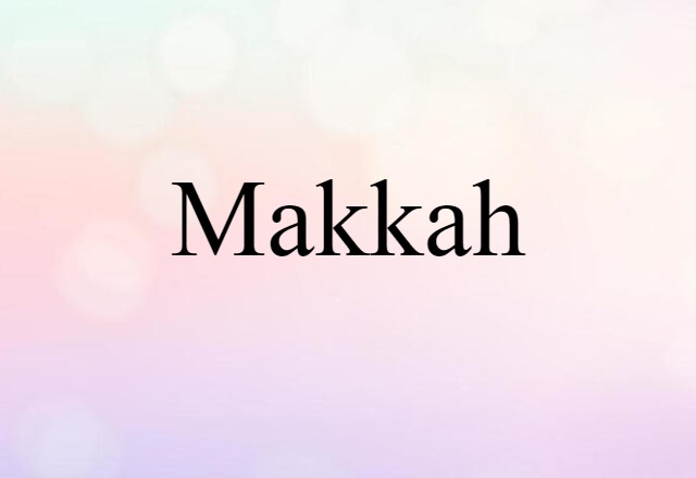 Makkah