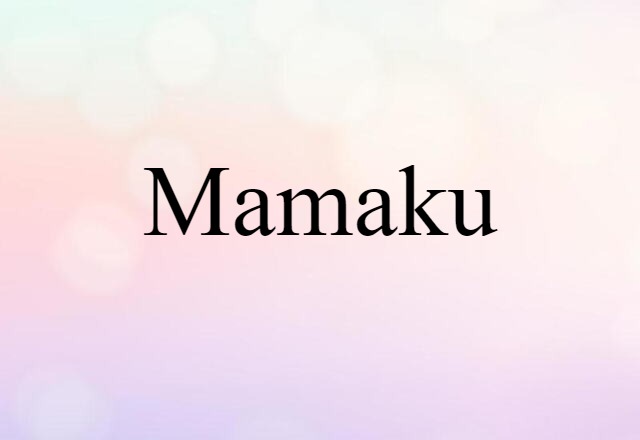 mamaku