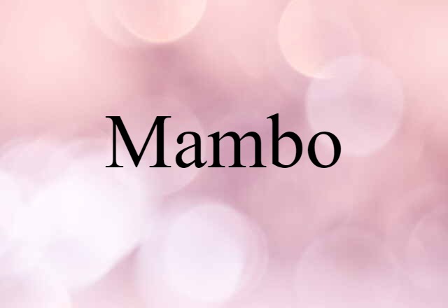 mambo