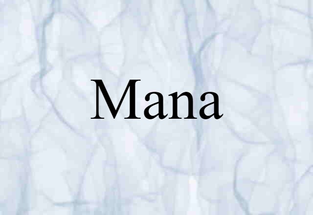 mana