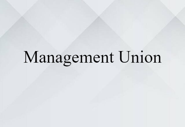 management union