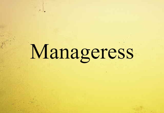 manageress