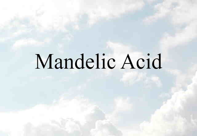 mandelic acid