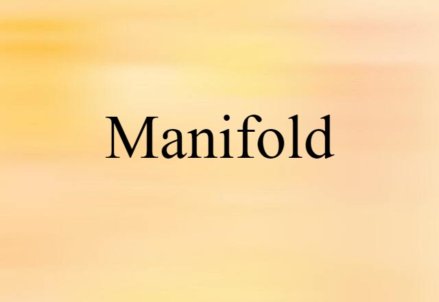 manifold