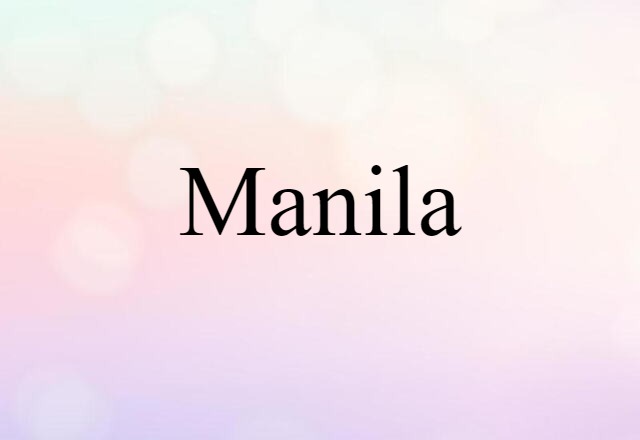 Manila